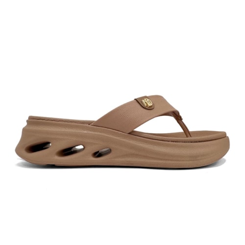 Detalhe - Tamanco Modare Ultraconforto 7215.101 Nude