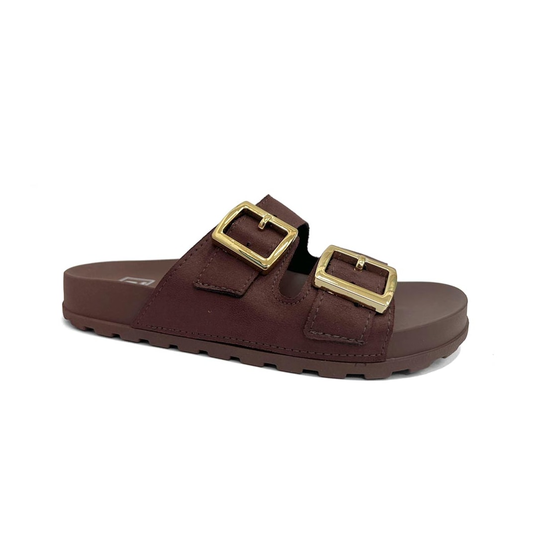 Tamanco Moleca Birken 5436.401 Chocolate