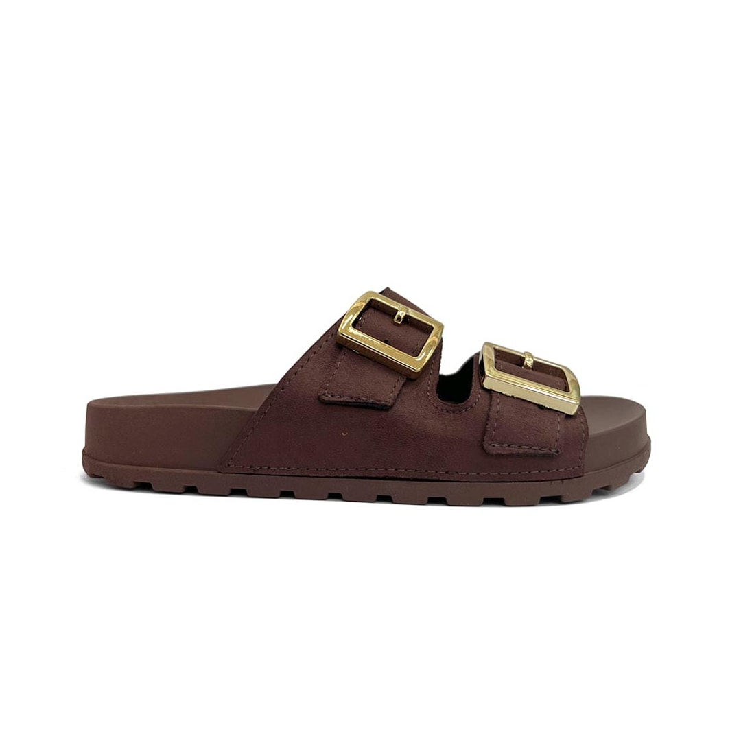 Tamanco Moleca Birken 5436.401 Chocolate