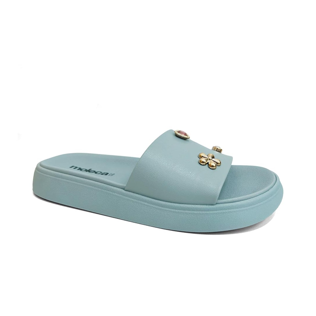 Tamanco Moleca Birken 5469.155 Azul Sky