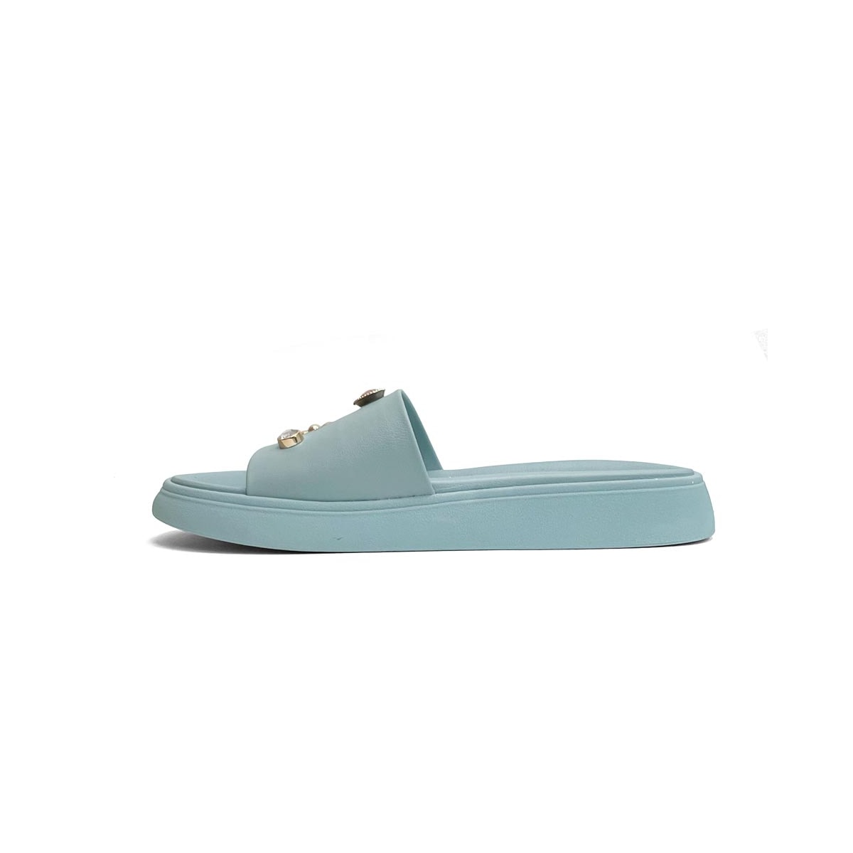 Tamanco Moleca Birken 5469.155 Azul Sky Tamanco Moleca Birken 5469.155 Azul Sky