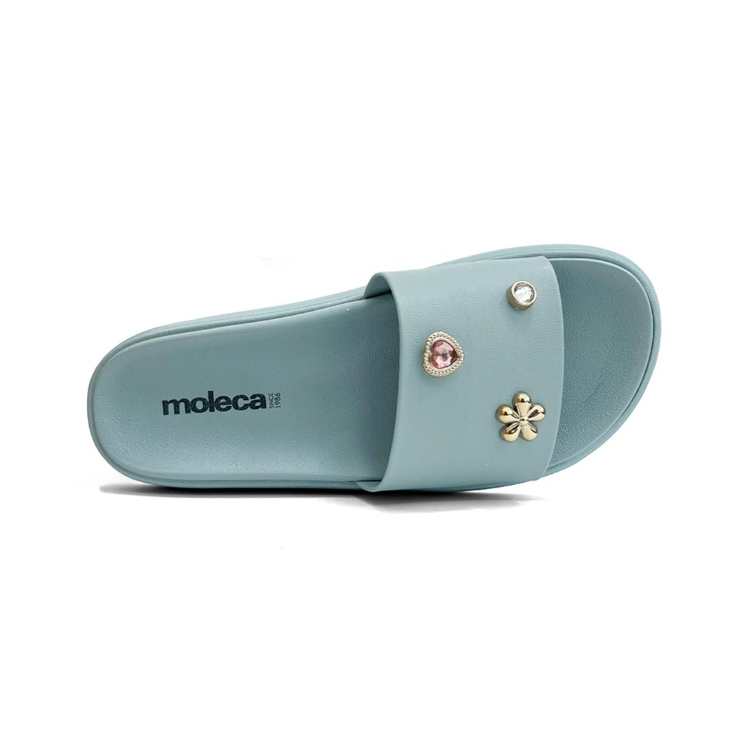 Tamanco Moleca Birken 5469.155 Azul Sky Tamanco Moleca Birken 5469.155 Azul Sky