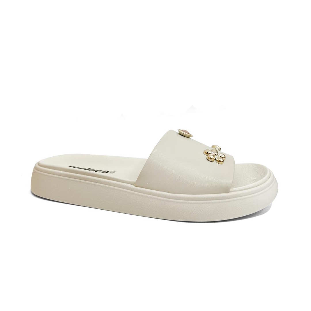 Tamanco Moleca Birken 5469.155 Branco Off
