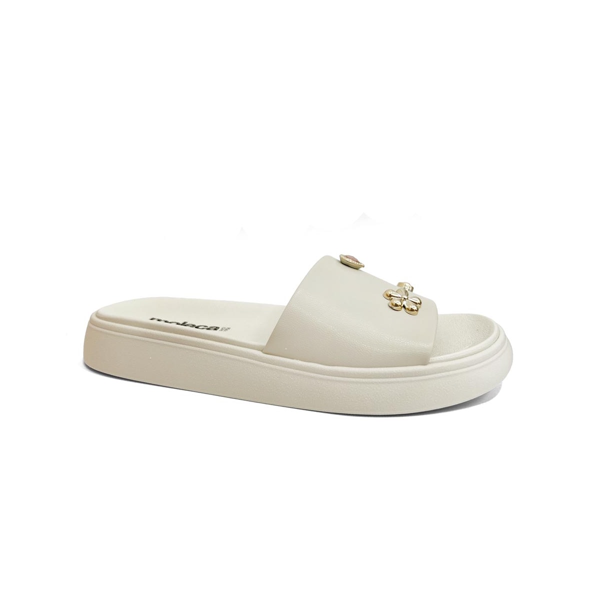 Tamanco Moleca Birken 5469.155 Branco Off Tamanco Moleca Birken 5469.155 Branco Off