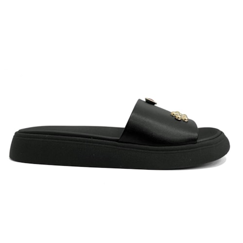 Detalhe - Tamanco Moleca Birken 5469.155 Preto
