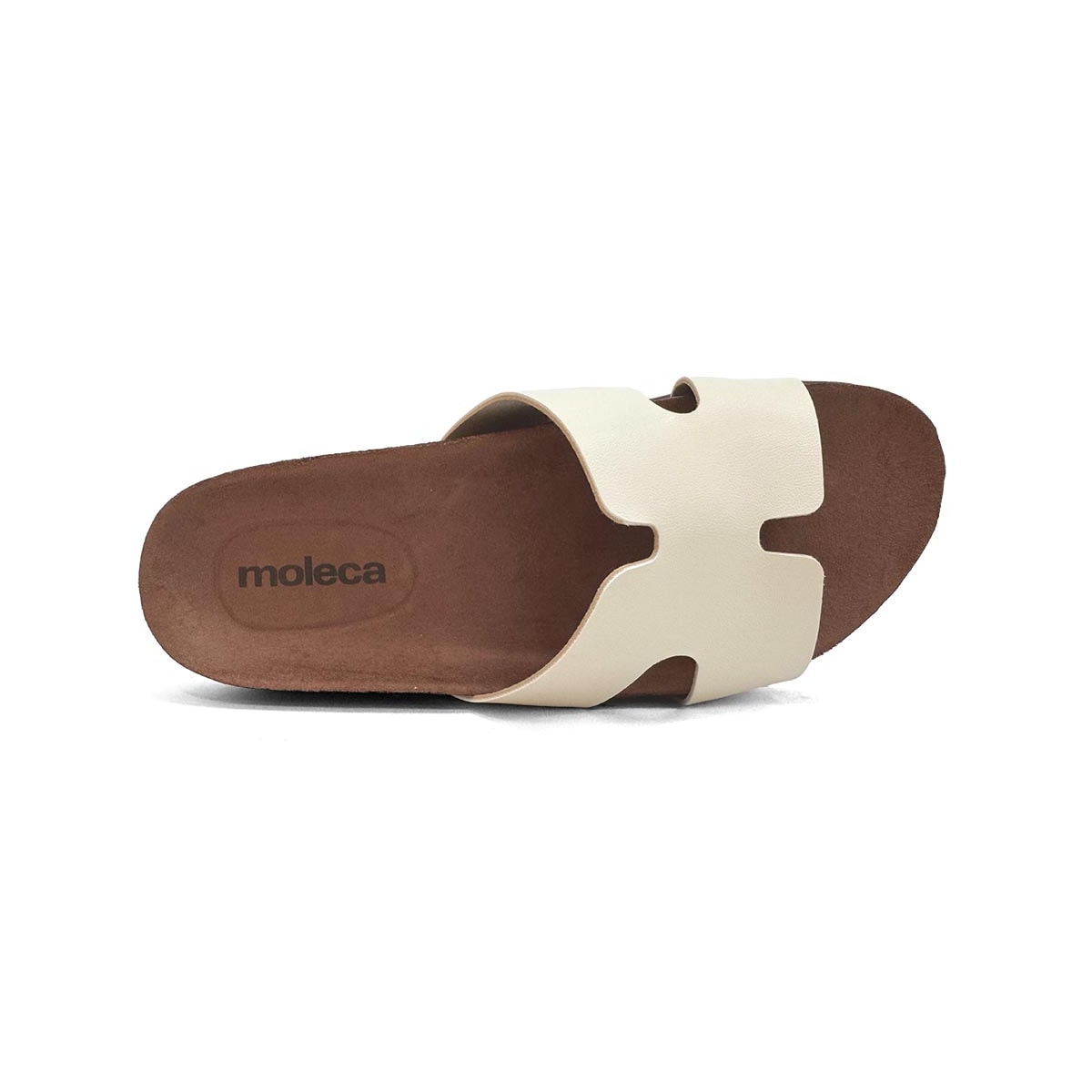 Tamanco Moleca Birken 5500.100 Branco Off