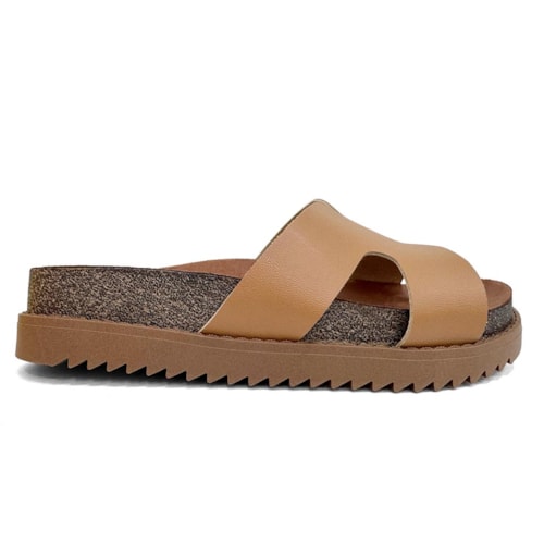 Detalhe - Tamanco Moleca Birken 5500.100 Camel
