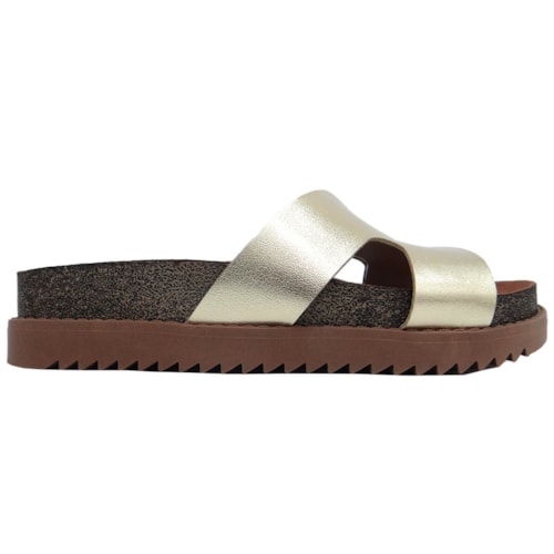 Tamanco Moleca Birken 5500.100 Dourado