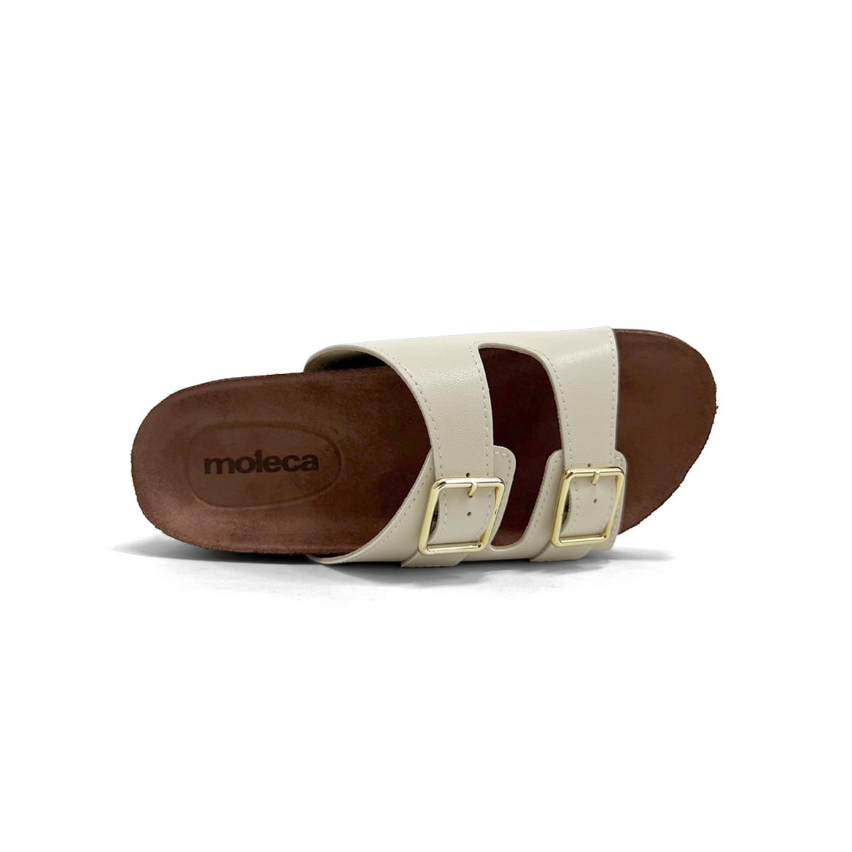 Tamanco Moleca Birken Flatform 5500.105 Branco Off Tamanco Moleca Birken Flatform 5500.105 Branco Off
