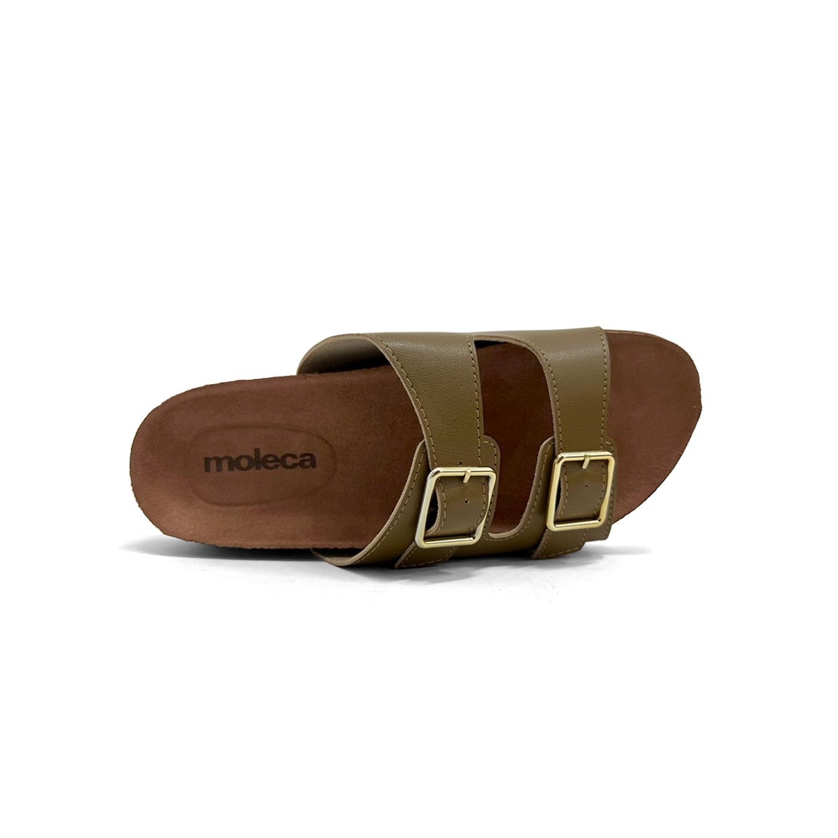 Tamanco Moleca Birken Flatform 5500.105 Olive