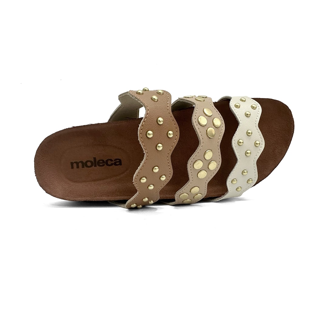Tamanco Moleca Birken Flatform 5500.108 Camel
