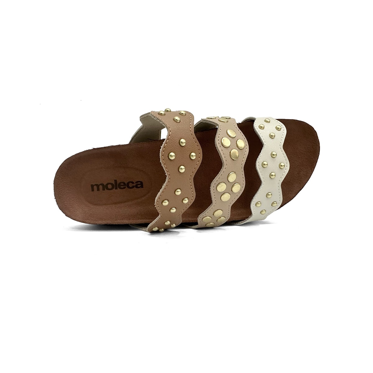 Tamanco Moleca Birken Flatform 5500.108 Camel