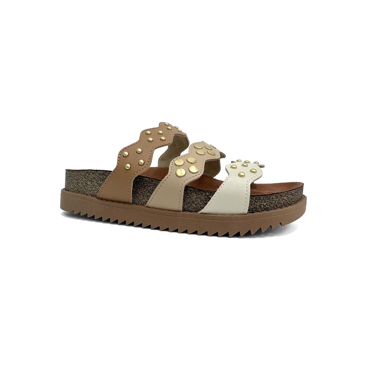 Tamanco Moleca Birken Flatform 5500.108 Camel Tamanco Moleca Birken Flatform 5500.108 Camel