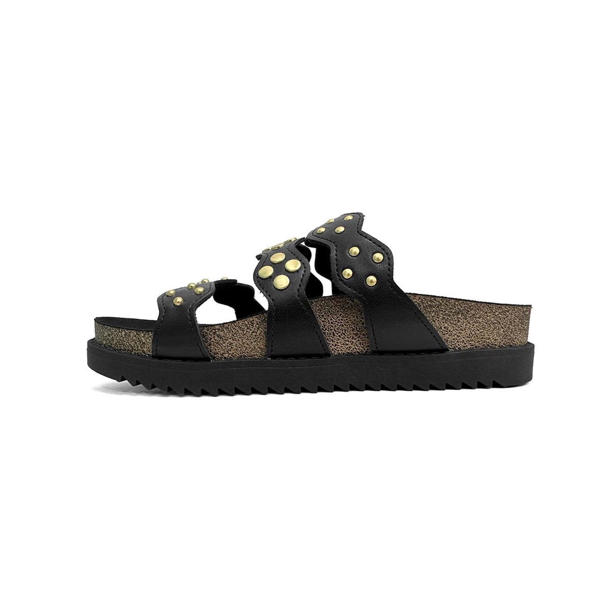 Tamanco Moleca Birken Flatform 5500.108 Preto Tamanco Moleca Birken Flatform 5500.108 Preto