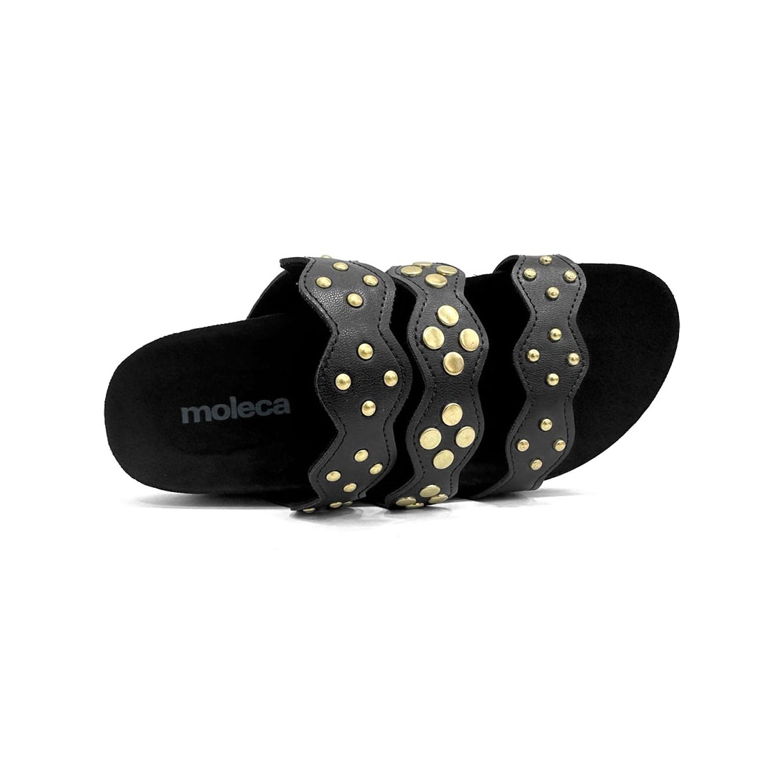 Tamanco Moleca Birken Flatform 5500.108 Preto