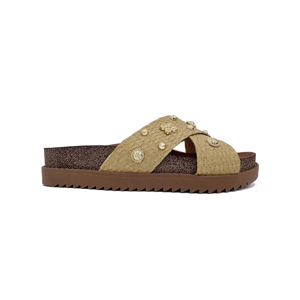 Tamanco Moleca Birken Flatform 5500.112 Natural Tamanco Moleca Birken Flatform 5500.112 Natural