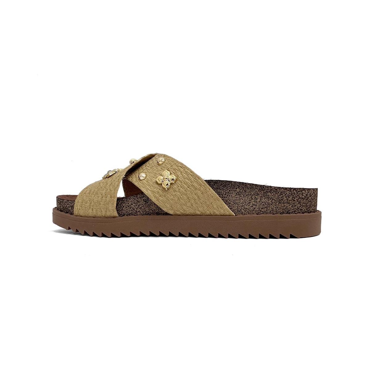 Tamanco Moleca Birken Flatform 5500.112 Natural Tamanco Moleca Birken Flatform 5500.112 Natural