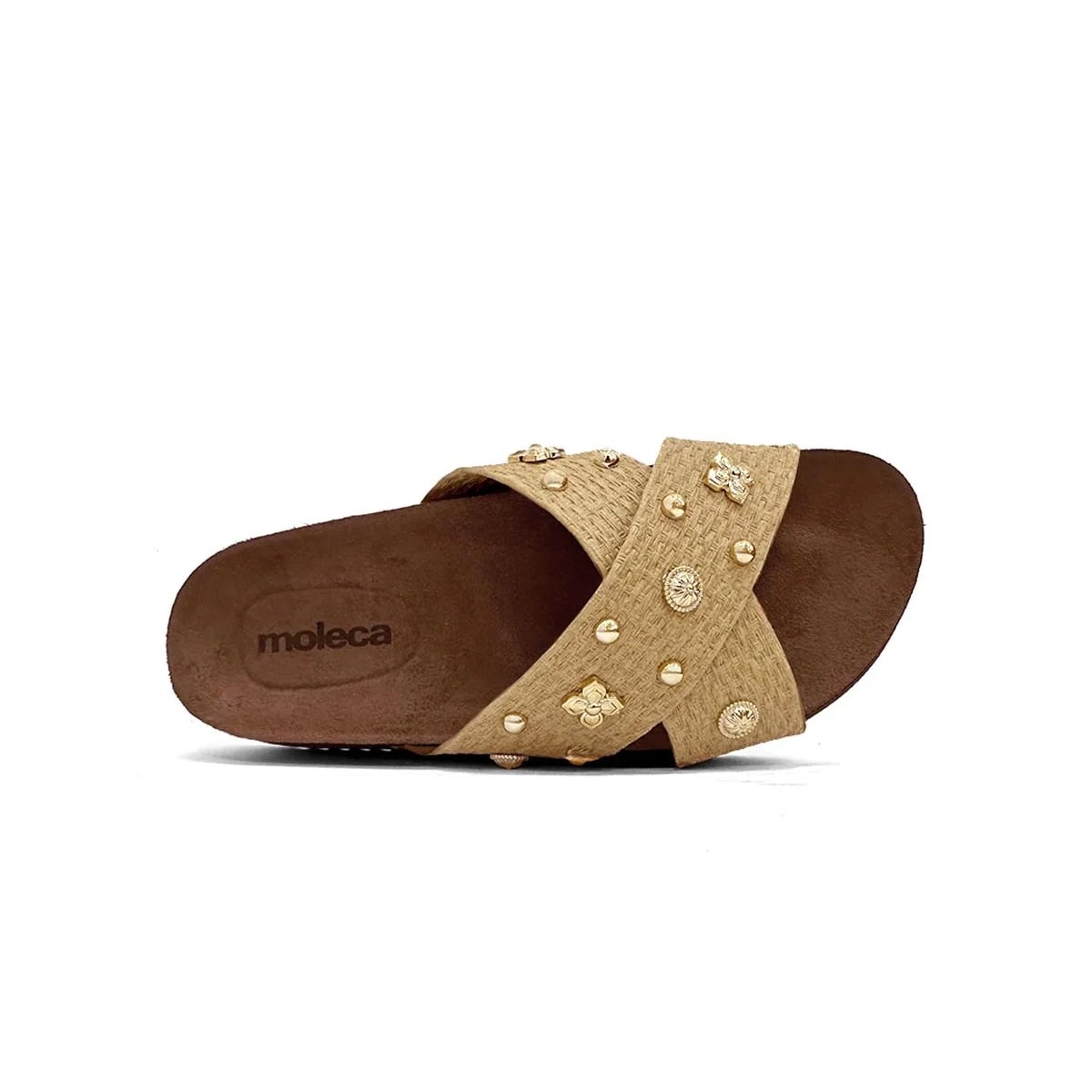 Tamanco Moleca Birken Flatform 5500.112 Natural