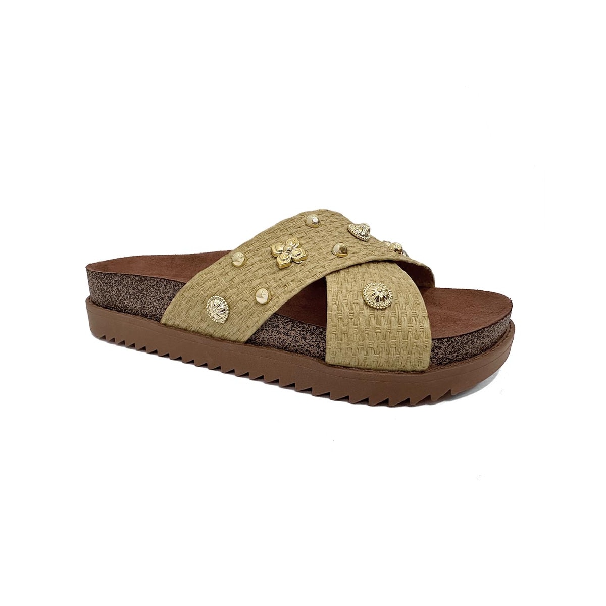 Tamanco Moleca Birken Flatform 5500.112 Natural Tamanco Moleca Birken Flatform 5500.112 Natural