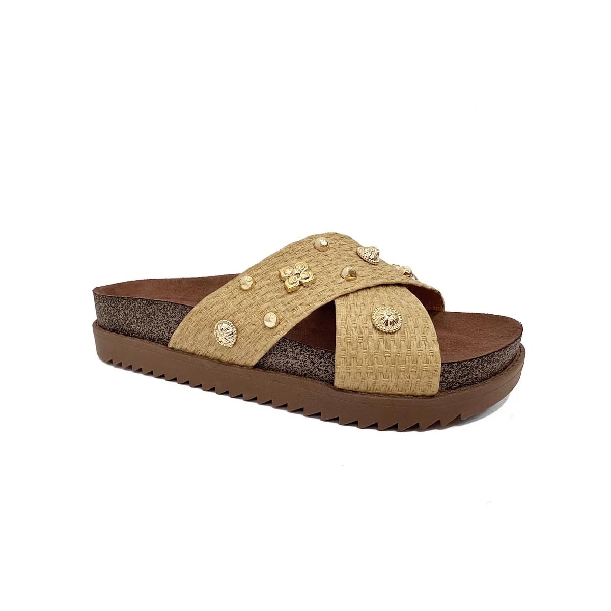 Tamanco Moleca Birken Flatform 5500.112 Natural Tamanco Moleca Birken Flatform 5500.112 Natural