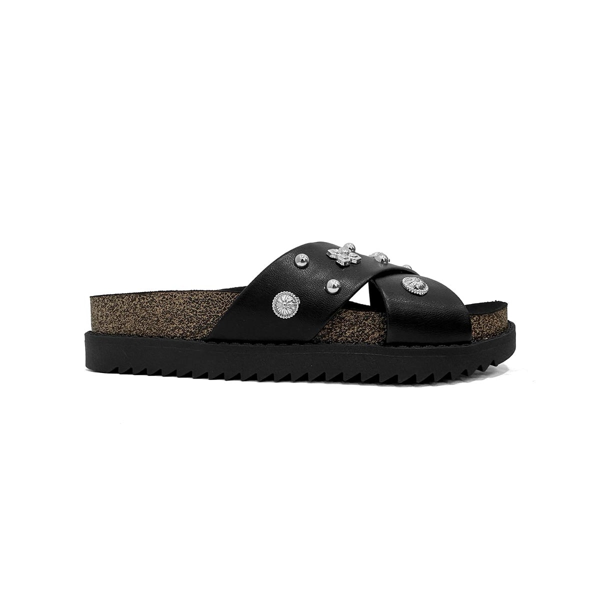 Tamanco Moleca Birken Flatform 5500.112 Preto Tamanco Moleca Birken Flatform 5500.112 Preto