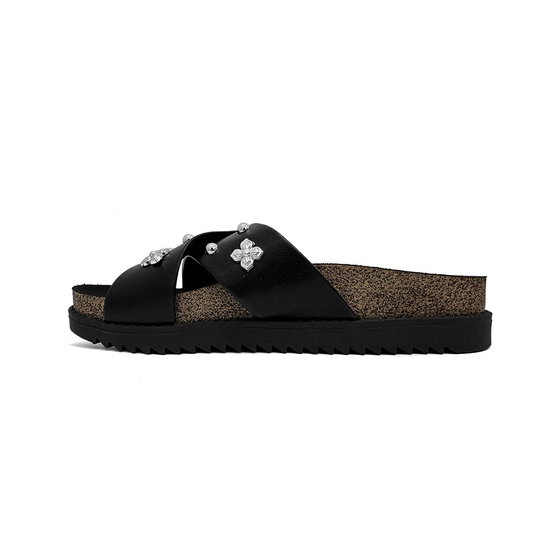 Tamanco Moleca Birken Flatform 5500.112 Preto Tamanco Moleca Birken Flatform 5500.112 Preto