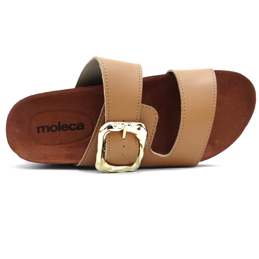 Tamanco Moleca Birken Flatform 5513.103 Camel