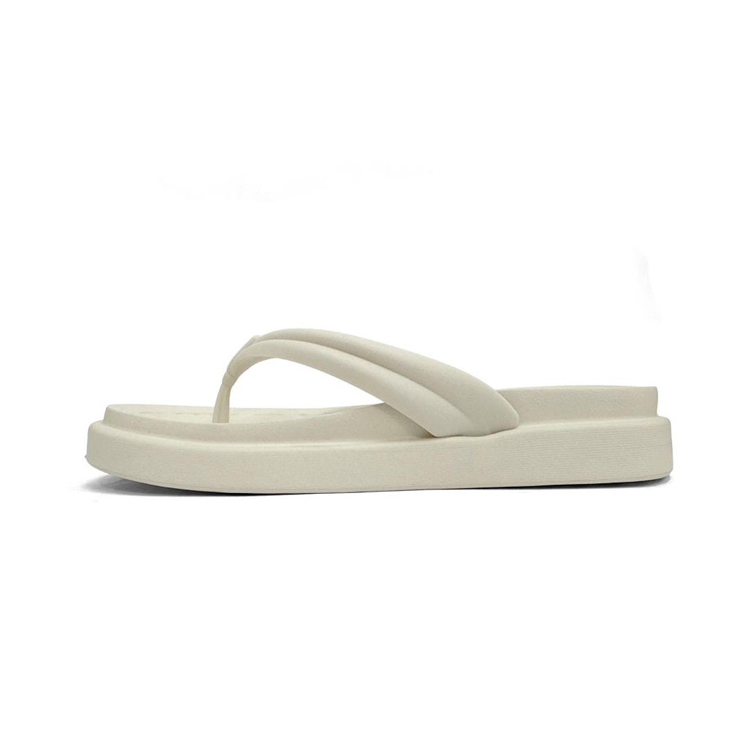 Tamanco Moleca De Dedo Conforto 5554.100 Branco Off