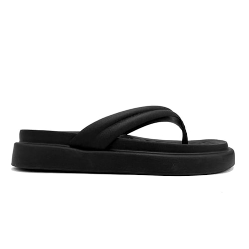 Detalhe - Tamanco Moleca De Dedo Conforto 5554.100 Preto