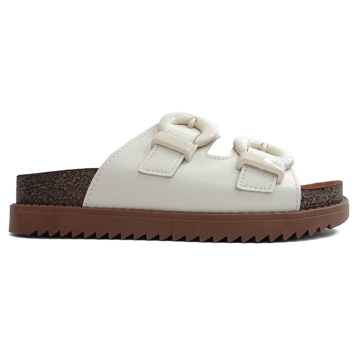 Tamanco Moleca Feminino Birken 5500.103 Branco Off Tamanco Moleca Feminino Birken 5500.103 Branco Off
