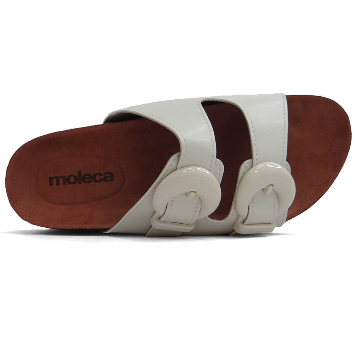 Tamanco Moleca Feminino Birken 5500.103 Branco Off Tamanco Moleca Feminino Birken 5500.103 Branco Off
