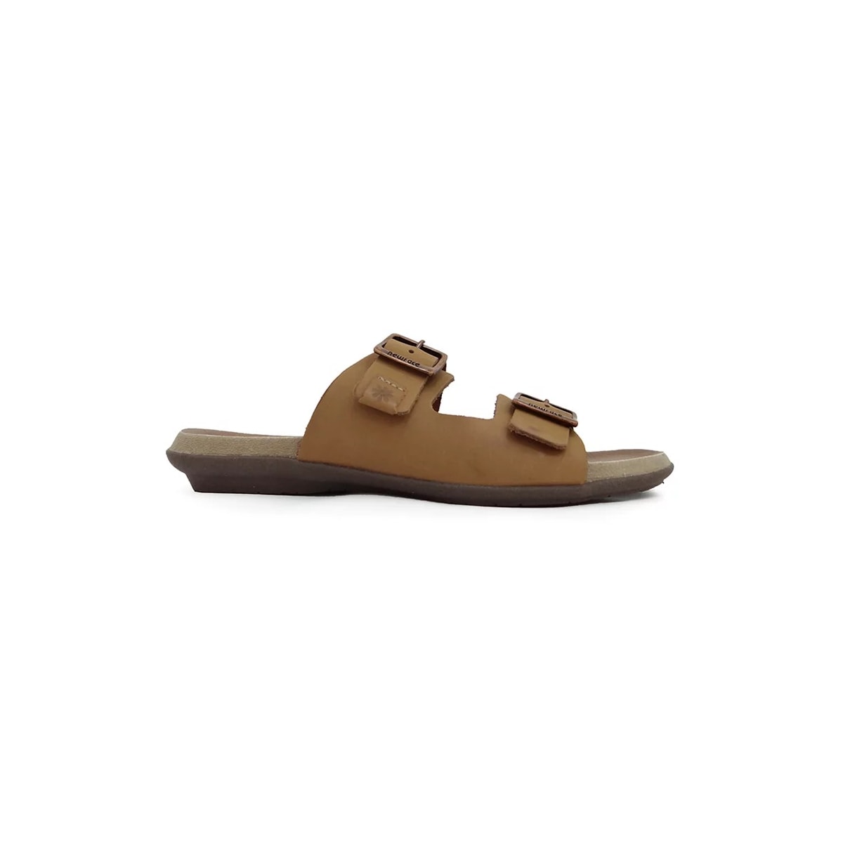 Tamanco New Face Conforto de Couro 22705 Camel Tamanco New Face Conforto de Couro 22705 Camel