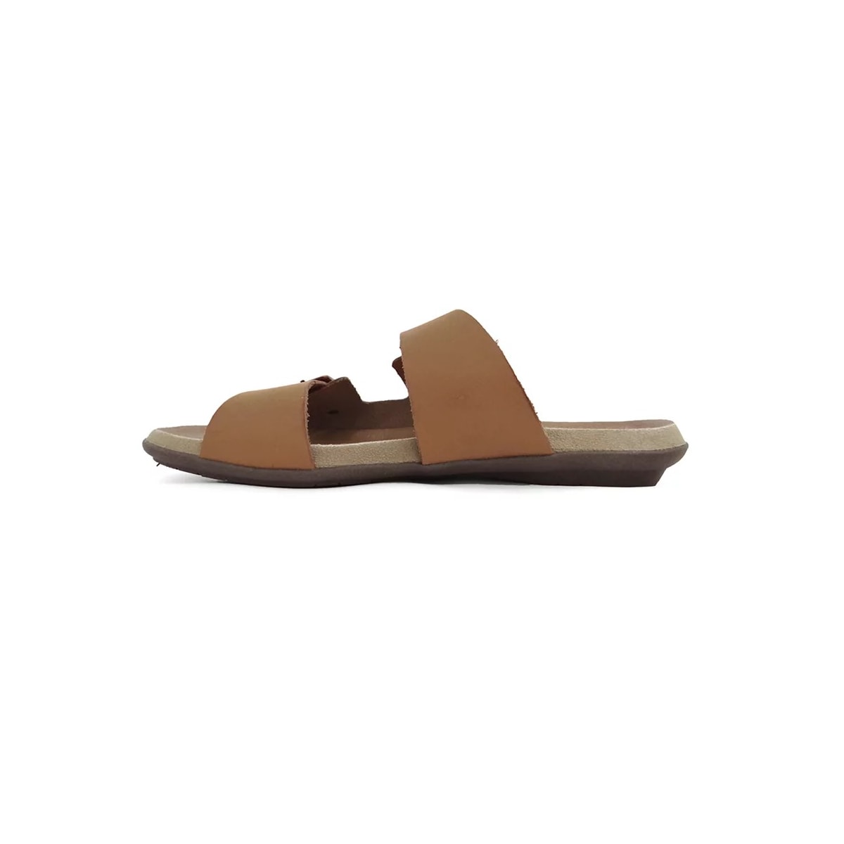 Tamanco New Face Conforto de Couro 22705 Camel Tamanco New Face Conforto de Couro 22705 Camel