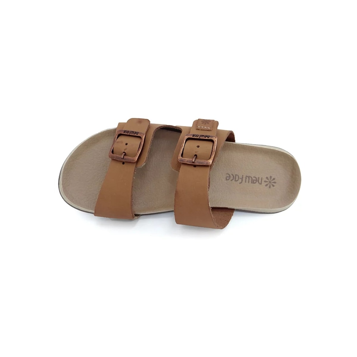 Tamanco New Face Conforto de Couro 22705 Camel Tamanco New Face Conforto de Couro 22705 Camel