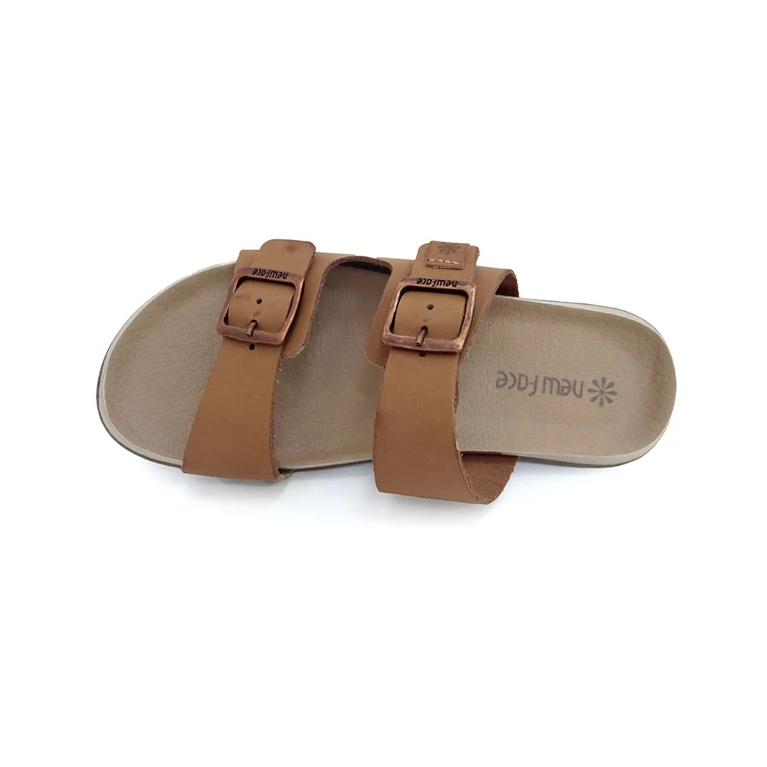 Tamanco New Face Conforto de Couro 22705 Camel Tamanco New Face Conforto de Couro 22705 Camel