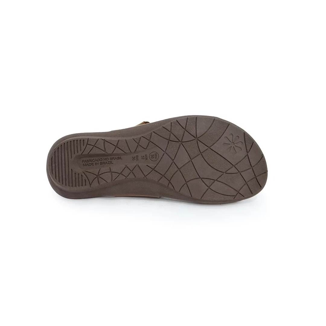 Tamanco New Face Conforto de Couro 22705 Camel Tamanco New Face Conforto de Couro 22705 Camel