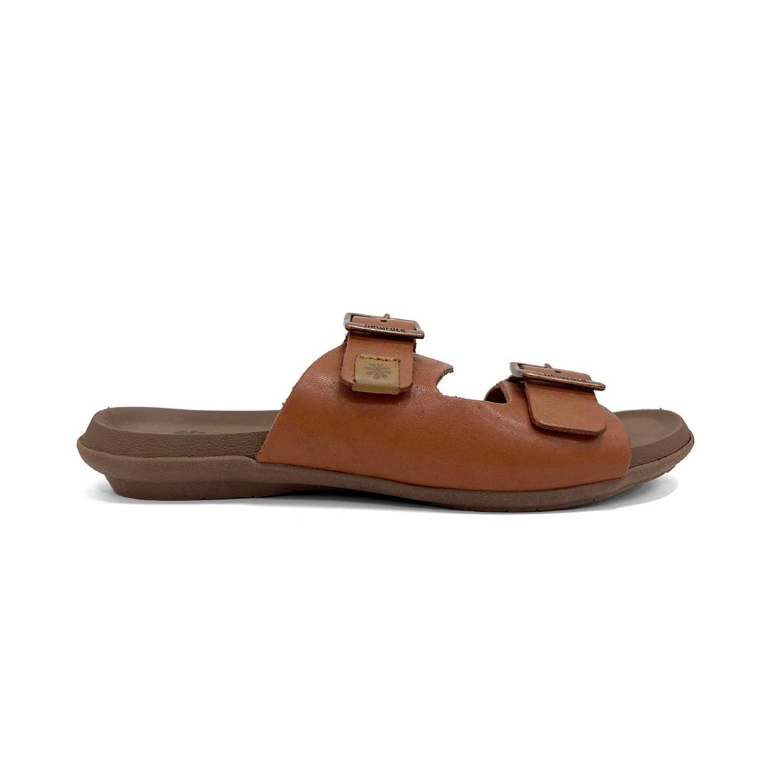 Tamanco New Face Conforto De Couro 22705 Pinhao