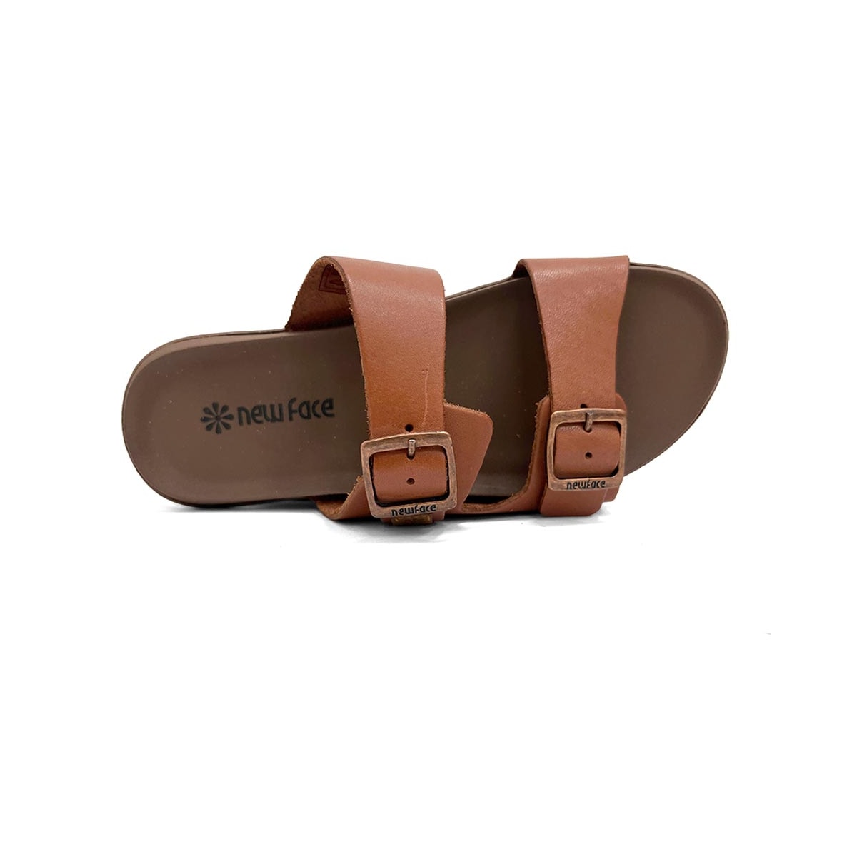 Tamanco New Face Conforto De Couro 22705 Pinhao