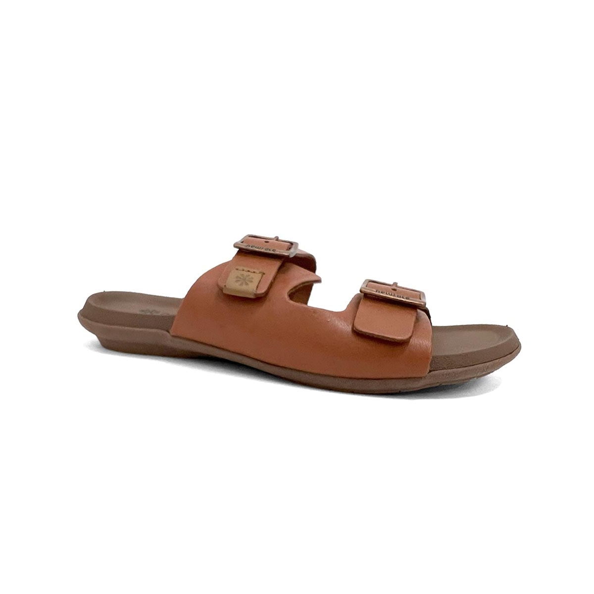 Tamanco New Face Conforto De Couro 22705 Pinhao