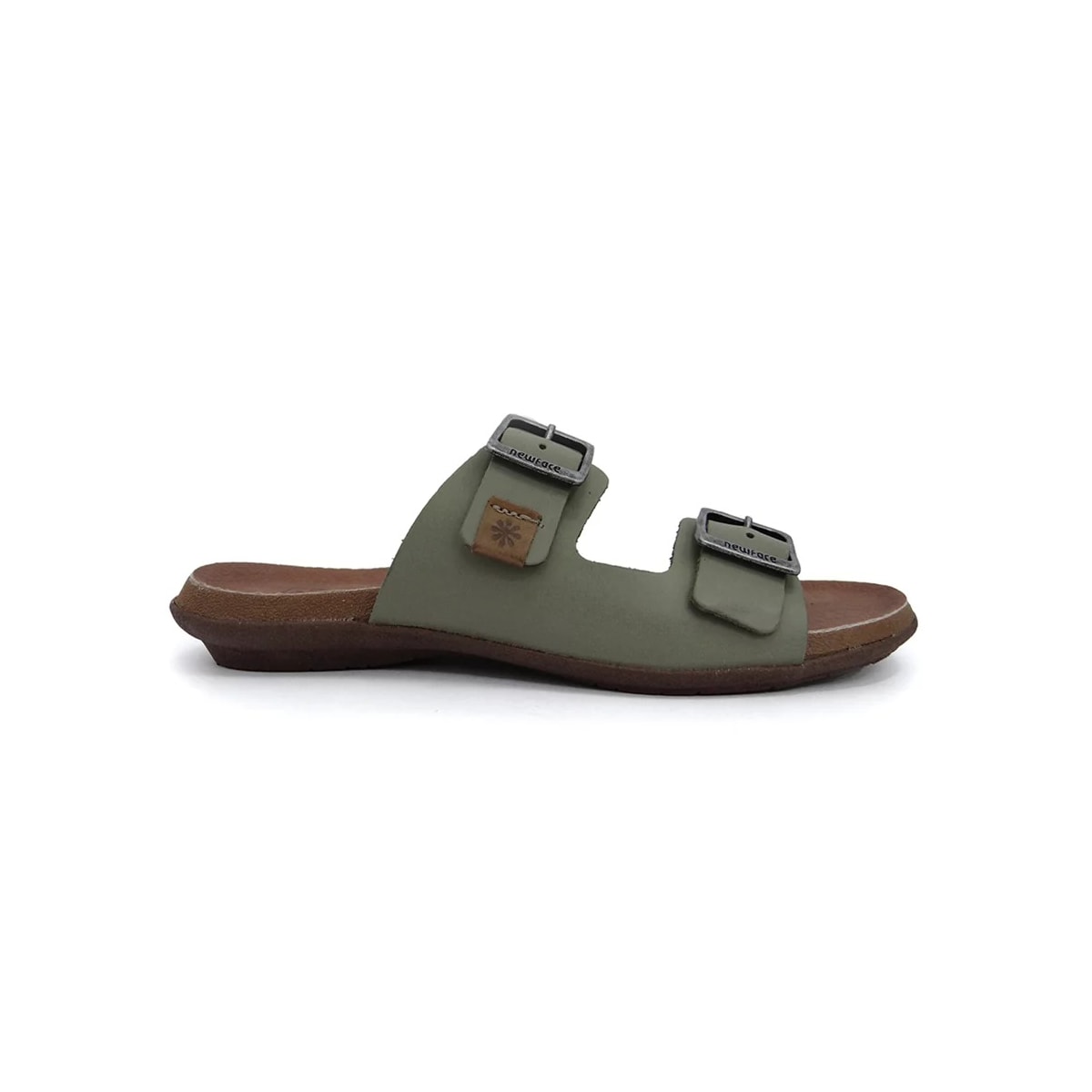 Tamanco New Face Conforto de Couro 22705 Salvia Tamanco New Face Conforto de Couro 22705 Salvia