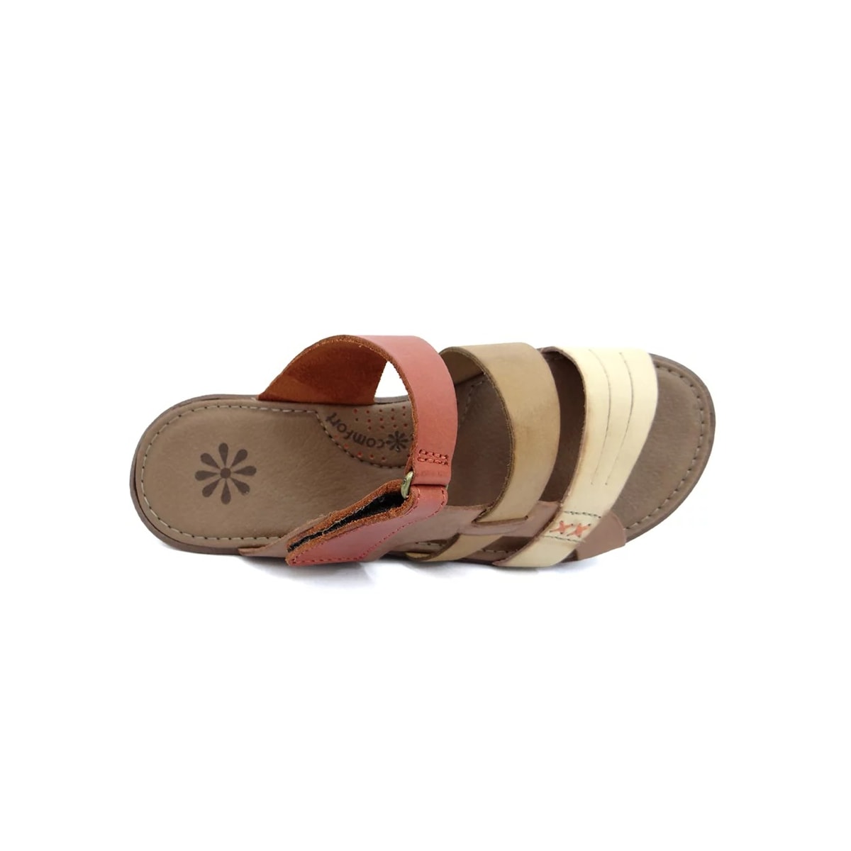 Tamanco New Face Conforto de Couro 39501 Rosa Off Mix Tamanco New Face Conforto de Couro 39501 Rosa Off Mix