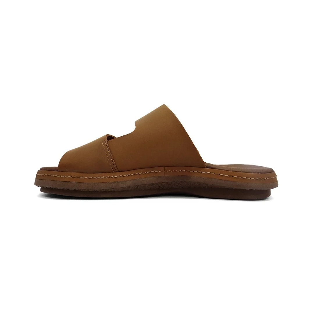 Tamanco New Face Flat De Couro 21820 Ambar Tamanco New Face Flat De Couro 21820 Ambar