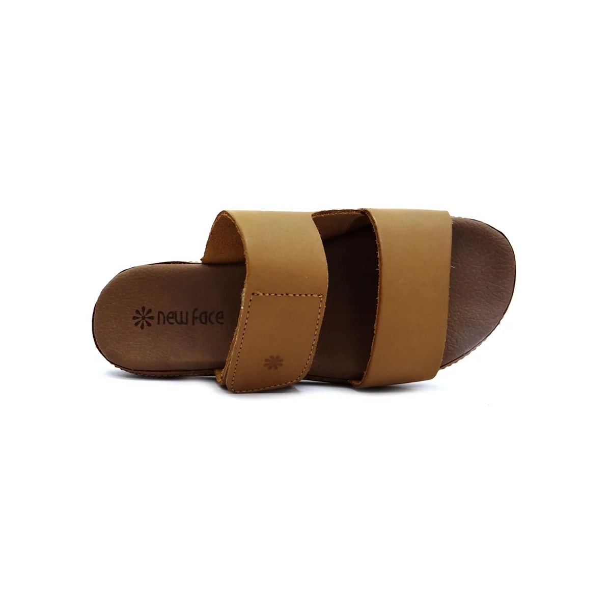 Tamanco New Face Flat De Couro 21820 Ambar Tamanco New Face Flat De Couro 21820 Ambar
