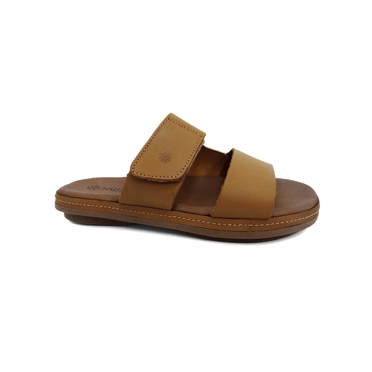 Tamanco New Face Flat De Couro 21820 Ambar Tamanco New Face Flat De Couro 21820 Ambar