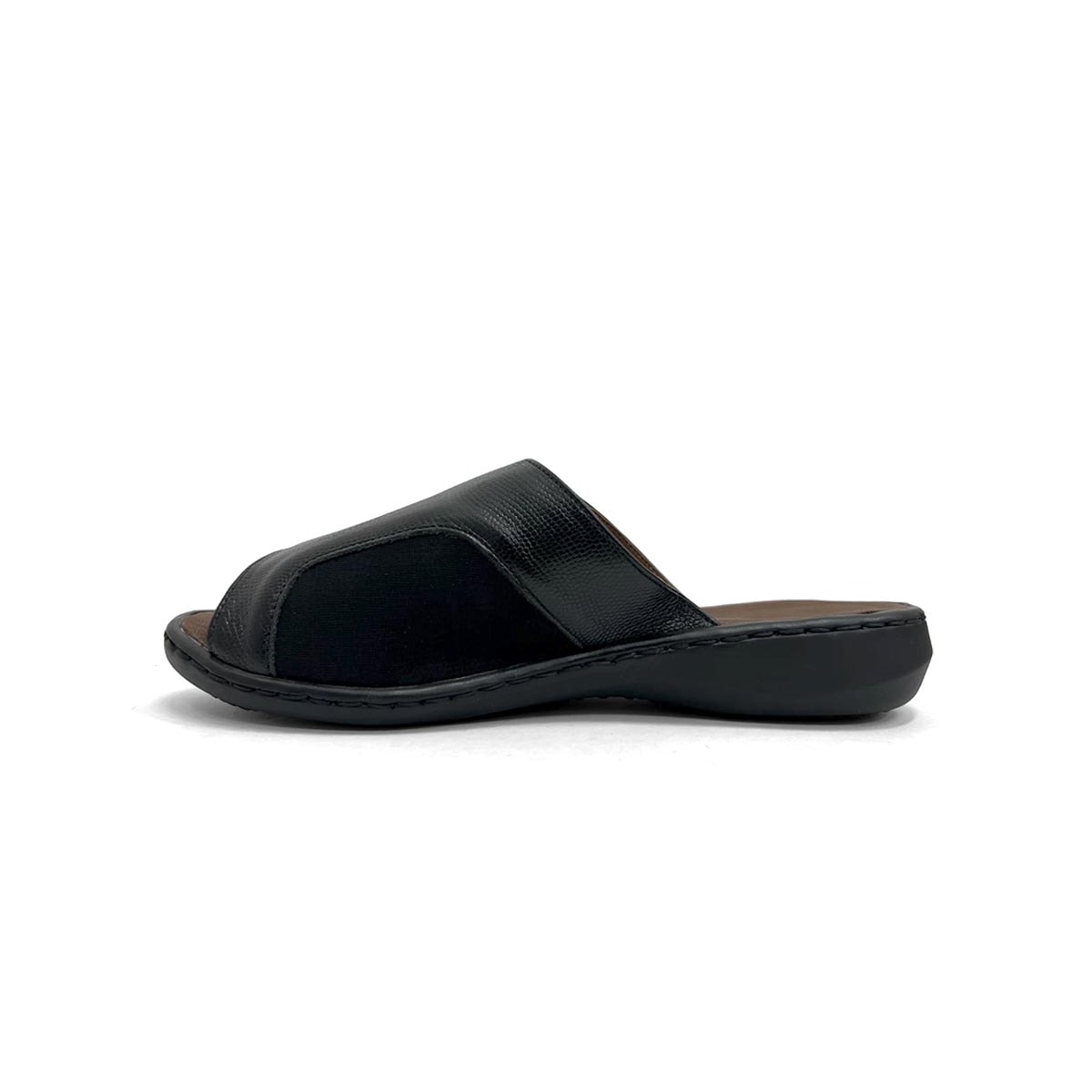 Tamanco Opananken de Couro Anatômico 63623 Preto Tamanco Opananken de Couro Anatômico 63623 Preto