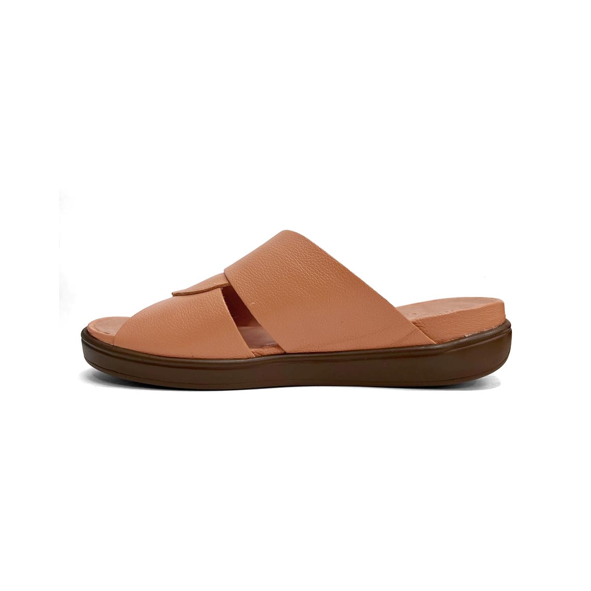 Tamanco Opananken de Couro Anatomico 71115 Amarula