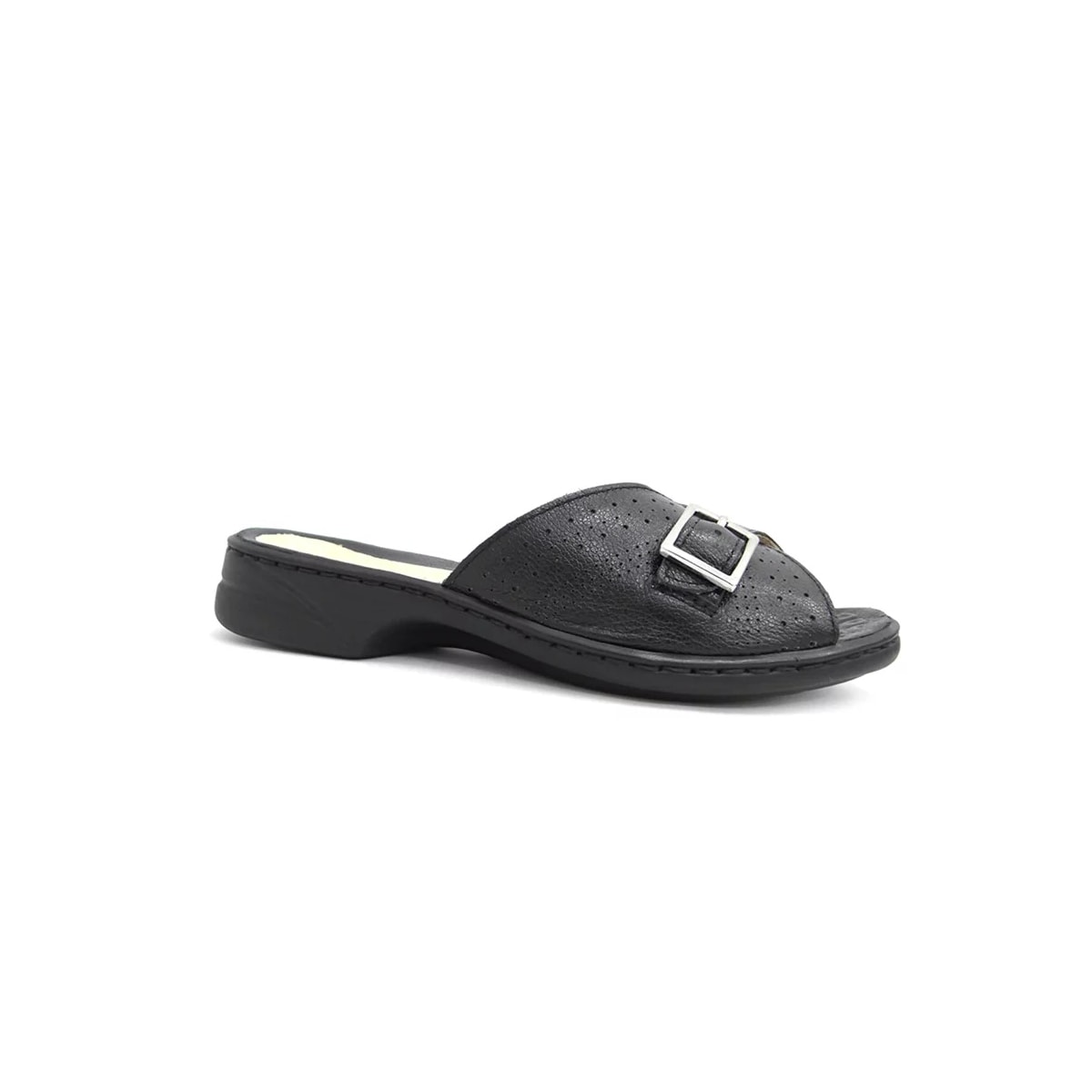 Tamanco Opananken de Couro Anatômico 72805 Preto Tamanco Opananken de Couro Anatômico 72805 Preto