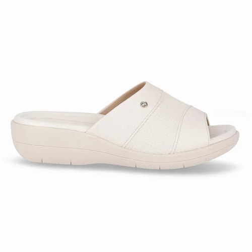 Tamanco Piccadilly Anabela 239020 Off White