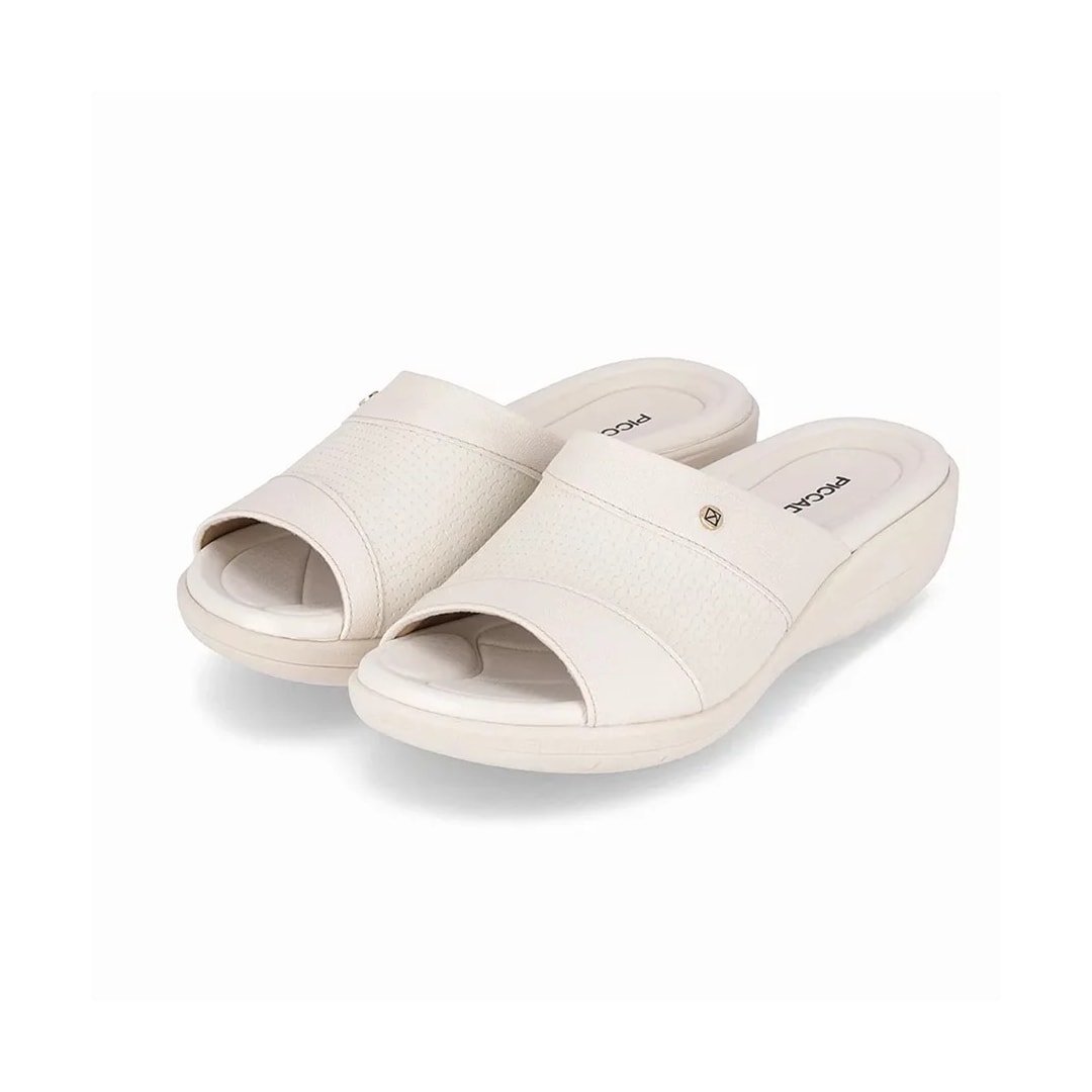 Tamanco Piccadilly Anabela 239020 Off White