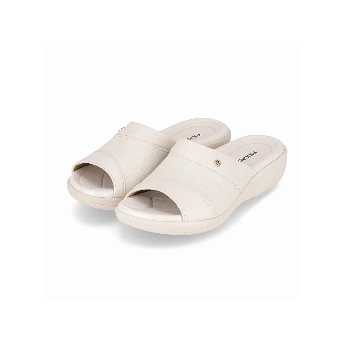 Tamanco Piccadilly Anabela 239020 Off White Tamanco Piccadilly Anabela 239020 Off White
